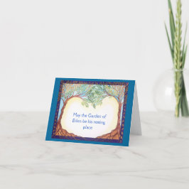Cartão Condolence/Sympathy card for a man