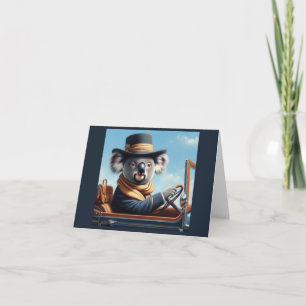 Cartão Condução De Koala