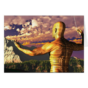 Cartão Condutor da montanha