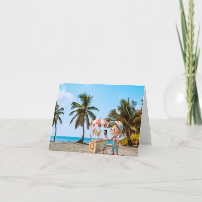 Cartão Cone de Grito (Frente)