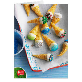 Cartão Cones do cornetim