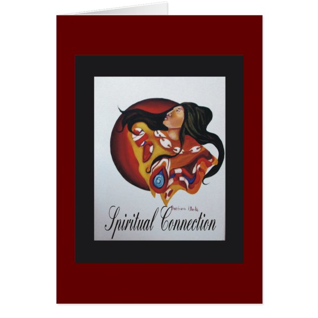 Cartão conexão espiritual (Frente)
