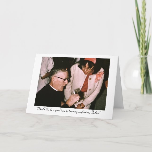 Cartão Confession (Frente)