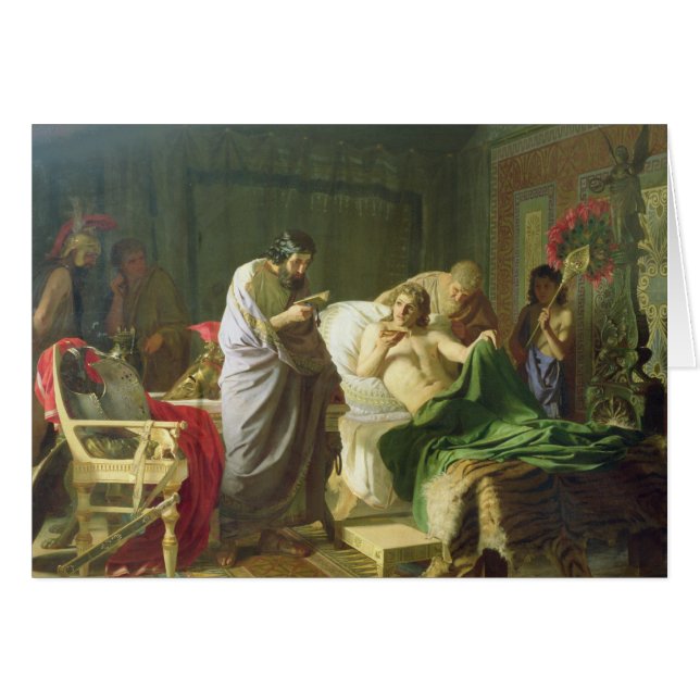 Cartão Confiança de Alexander o excelente (Frente Horizontal)