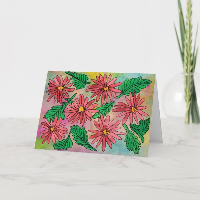 Cartão Confortável o suficiente para aproveitar seu dia (Frente)