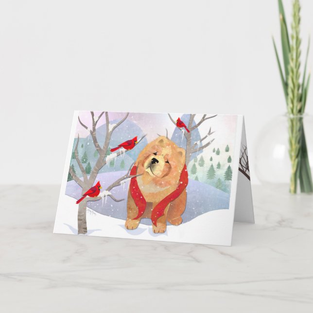 Cartão CONFORTO e alegria cartas de arte suaves (Frente)