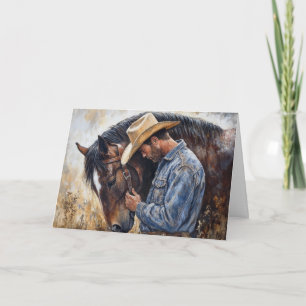 Cartão Conforto Ocidental em Trilhos Partilhados do Amor