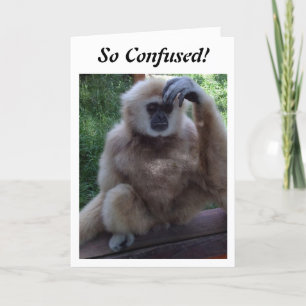 Cartão CONFUSED AT HOW YOU LOOK on 40th BIRTHDAY CARD