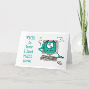 CARTÃO CONFUSO * COMO EU PODERIA ESQUECER O SEU ANIVERSÁR