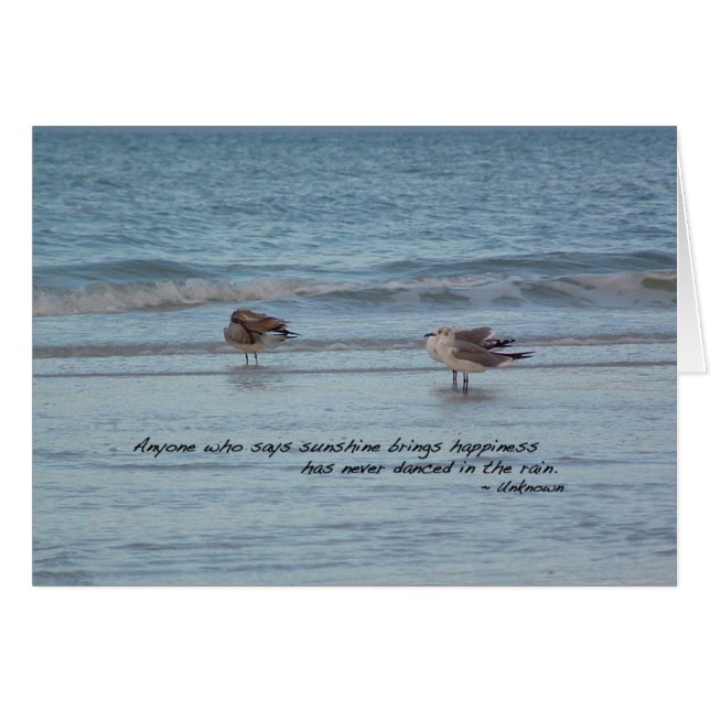 Cartão Congelados Marítimos em Nápoles, Flórida (Frente Horizontal)