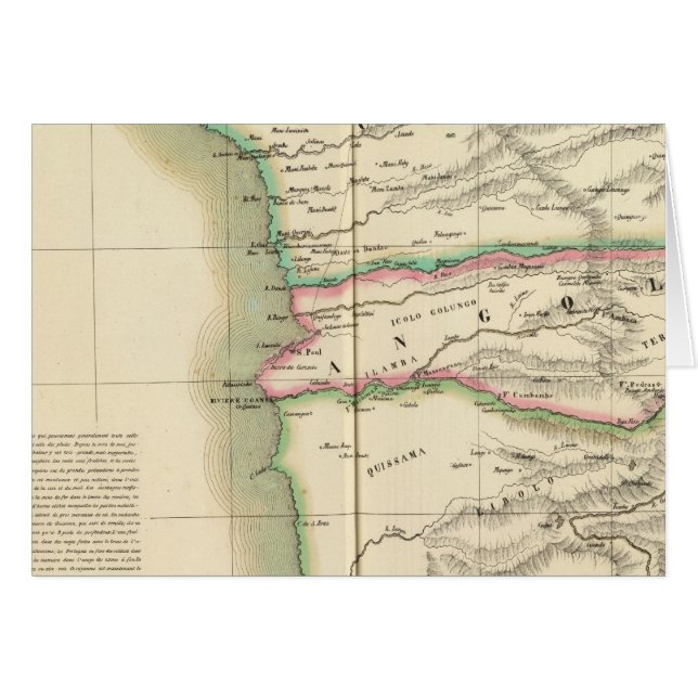 Cartão Congo, África 41 (Frente Horizontal)