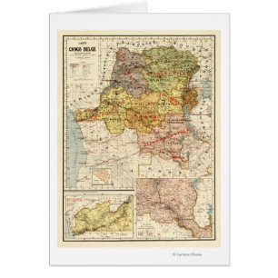 Cartão CongoMapa PanorâmicoCongo