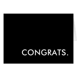 Cartão congrats