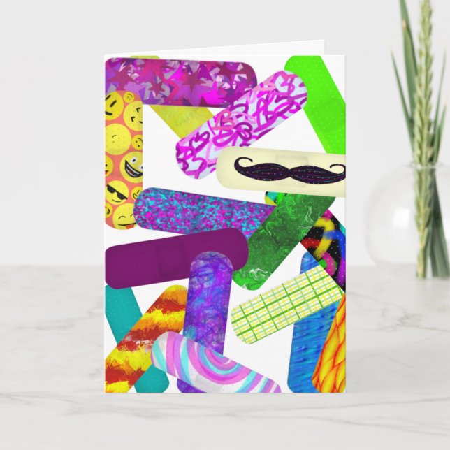 Cartão CongraTs Bandaid! (Frente)