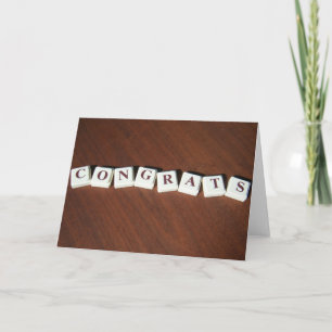 Cartão Congrats Card