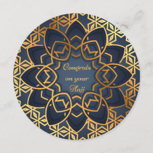 Cartão Congrats em seu Haj