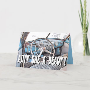 Cartão CONGRATS ON THE NEW CAR, Card