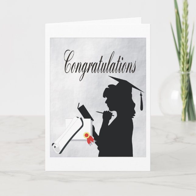 Cartão congratulations (Frente)