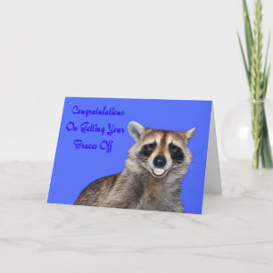 Cartão Congratulations Braces Off greeting card