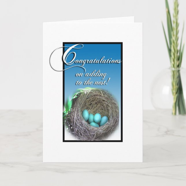 Cartão Congratulations Card - (pregnancy or adoption) (Frente)