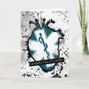 Cartão congratulations ems worker