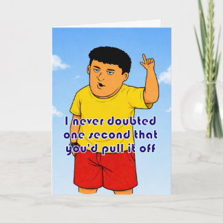 Cartão congratulations for passing bar exam