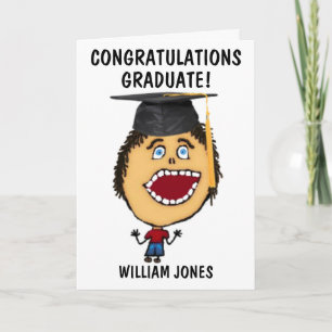 Cartão Congratulations Graduation Cartoon
