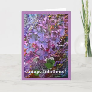 Cartão Congratulations greeting card