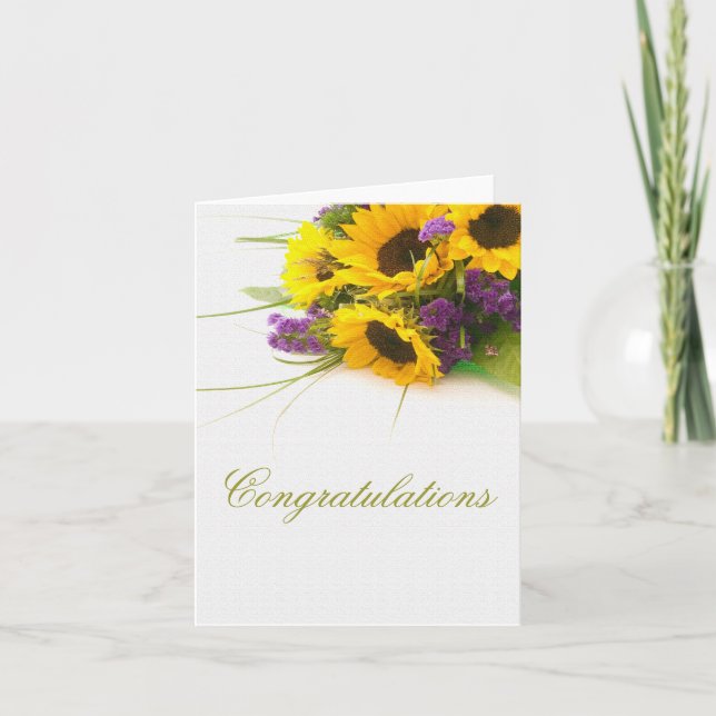 Cartão congratulations Note Card (Frente)