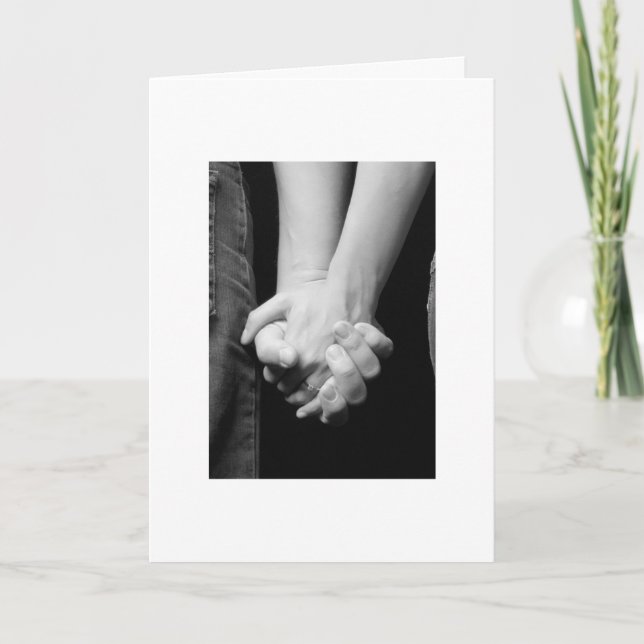 Cartão Congratulations on your engagement (Frente)