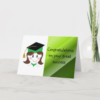 Cartão Congratulations on Your Graduation