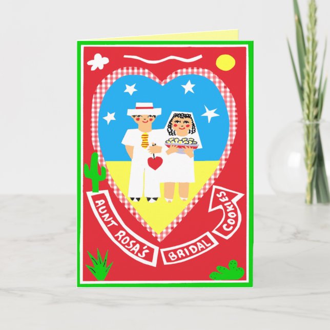 Cartão Congratulations on your wedding (Frente)