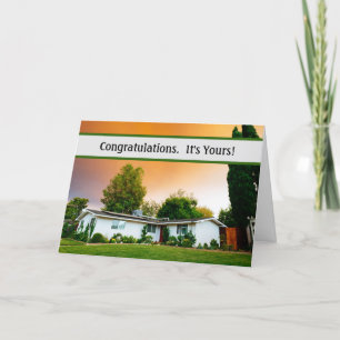 Cartão Congratulations Realtor, Mortgage Co. Thank You
