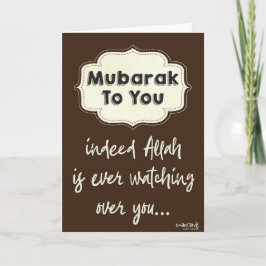 Cartão Congratulations - with Dua