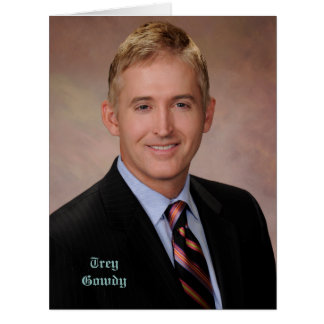 Cartão Congressista Trey Gowdy