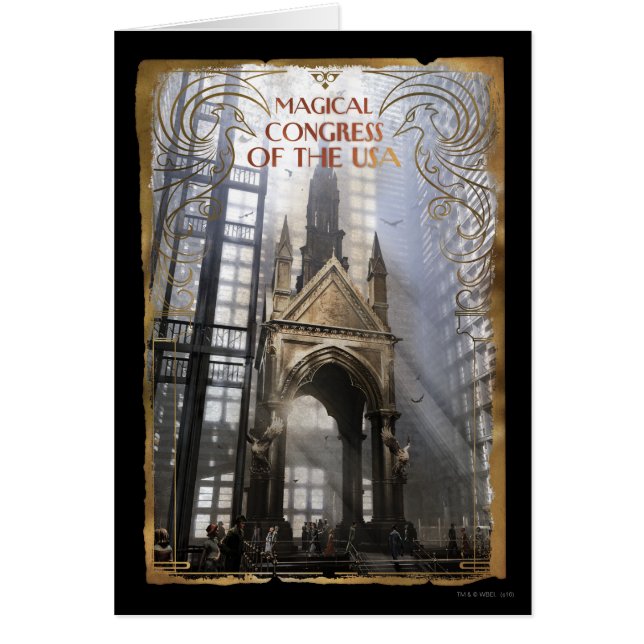 Cartão Congresso Mágico dos EUA (Frente)