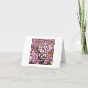 Cartão Conheça sua placa de nota de história - Dentro de 