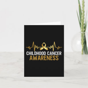 Cartão conhecimento do cancer na infância setembro cancer