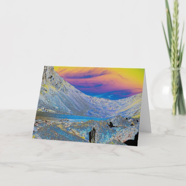 Cartão Coniston de água de cabra (Frente)