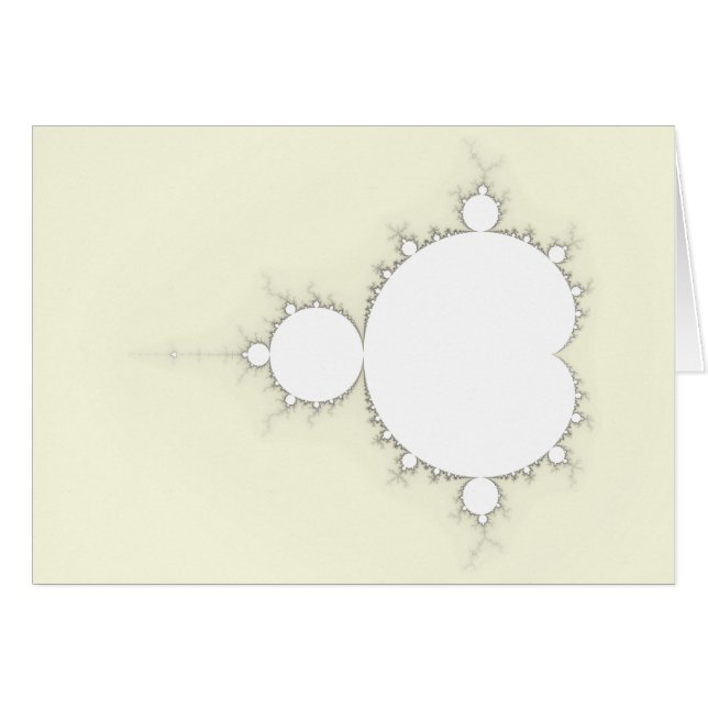 Cartão Conjunto de Mandelbrot 09 - Fractal (Frente Horizontal)