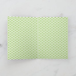 Cartão Conjunto de Pastas Arquivo Verde Botânico