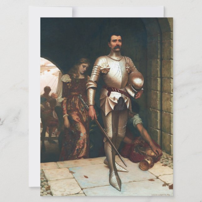 Cartão Conquista (Cavaleiro Vitorioso) (Frente)