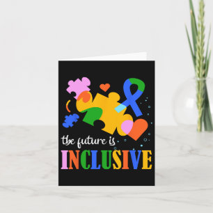 Cartão Consciência Autismo O Futuro É Inclusivo 2
