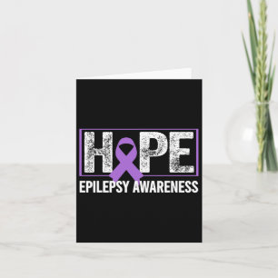 Cartão Consciência da Epilepsia - Esperança Consciência d
