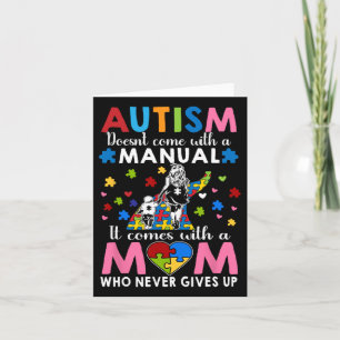 Cartão Consciência do Autismo 2025 não vem com um manual