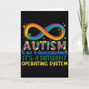 Cartão Consciência do Autismo É um Sistema Operacional Di