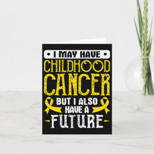 Cartão Consciência Dourada do Cancer infantil