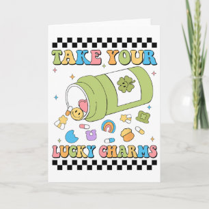 Cartão Consciência Mental Tome Seus Comprimidos de Carism