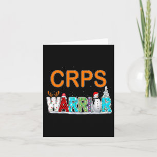 Cartão Conscientização do Guerreiro Crps