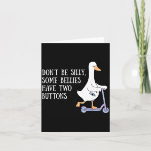 Cartão Conscientização do Tubo G Silly Goose Tubie Mãe Al